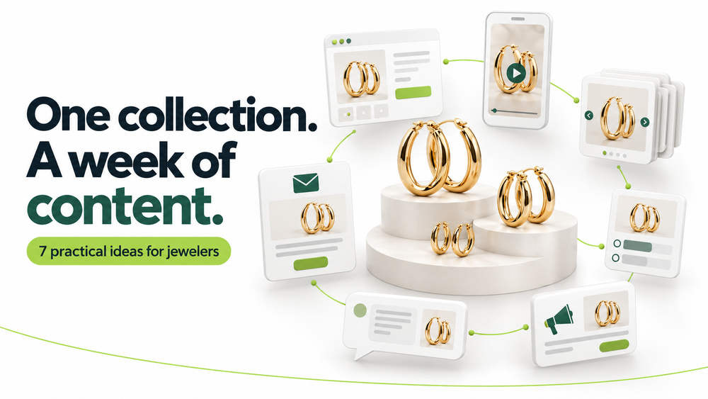 7 Ways to Turn One Jewelry Collection Into a Week of Marketing Content