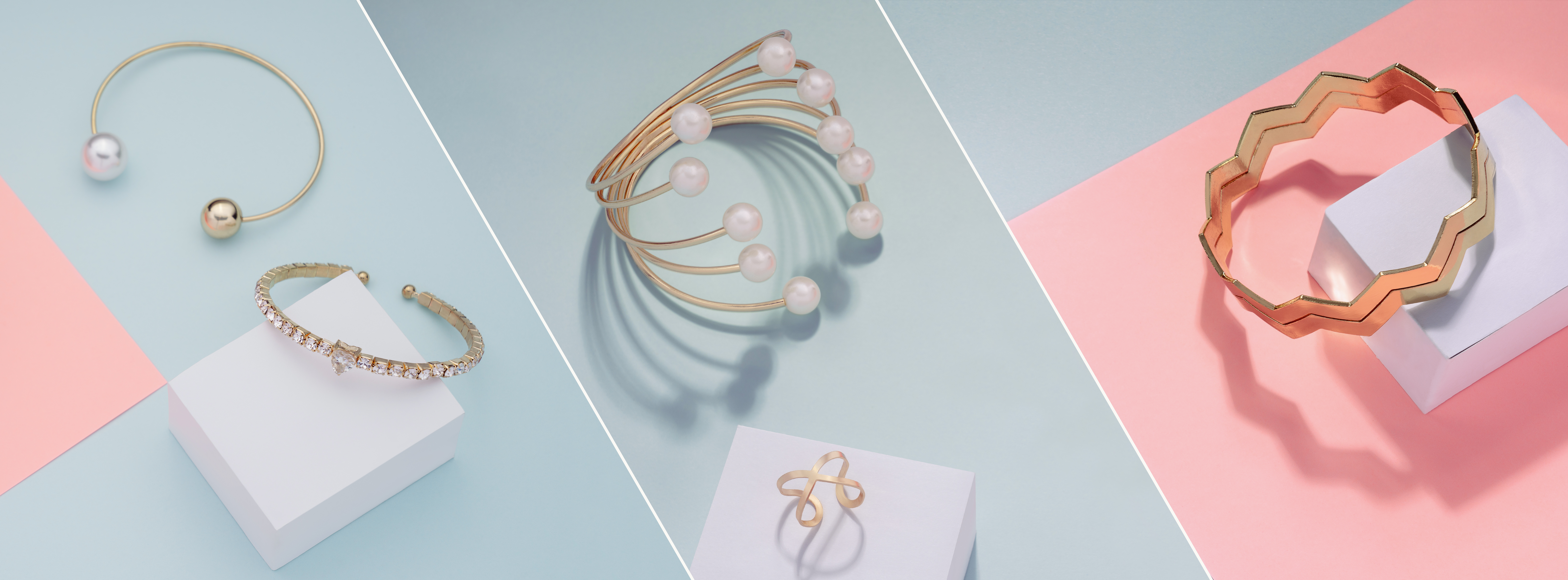 Content marketing strategies for jewelry brands with visual storytelling, showcasing elegant jewelry pieces and engaging digital content.